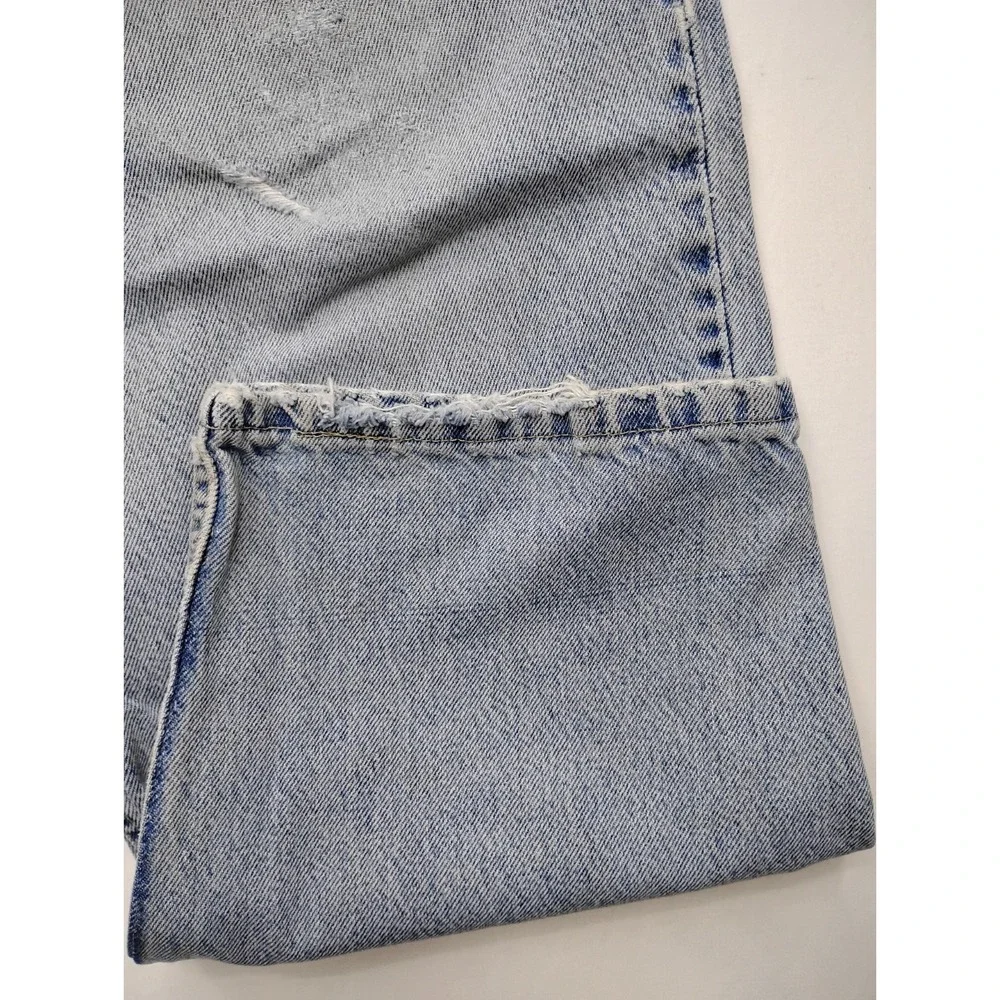 Levi's L2 90s Baggy Fit Jeans Mens 36x29 Light Denim Vintage Skater White Tab